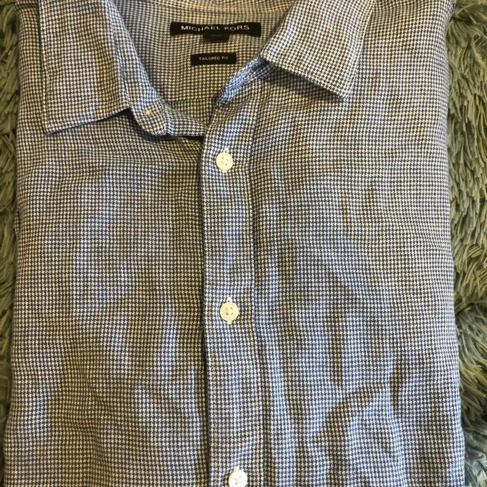 Men’s Michael Kors fitted dress shirt
